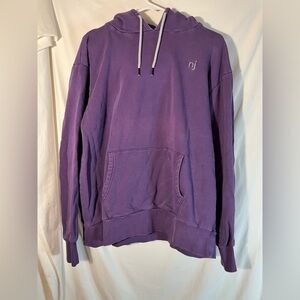 NANA JUDY Women’s Authentic Pullover Purple Crew Neckline Long Sleeve Hoodie